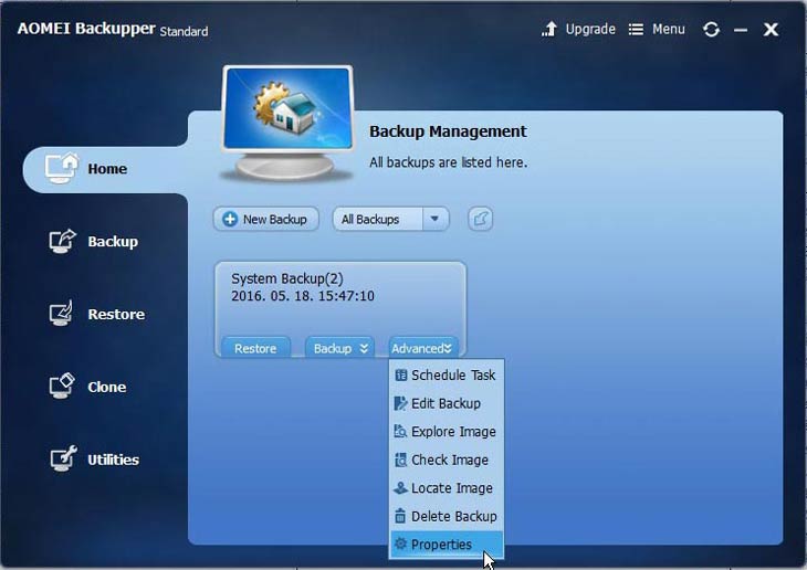 AOMEI Backupper őőőő, izé