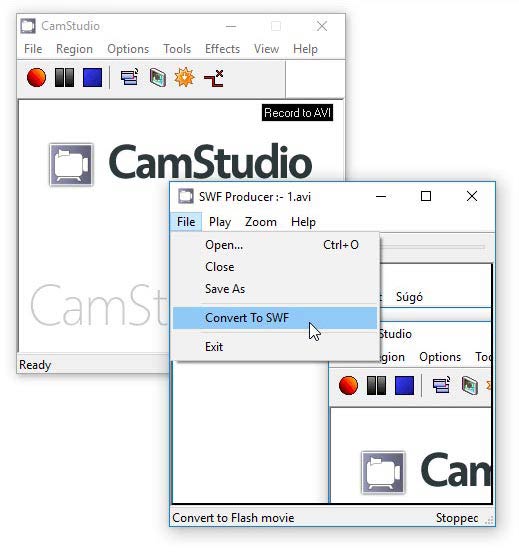 Camstudio swf