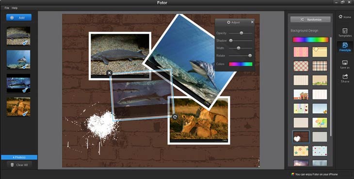 Fotor kollázs szabadon
