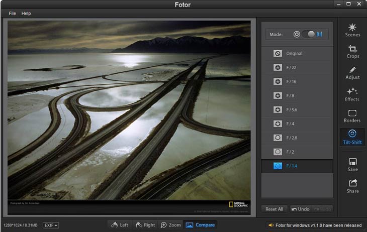 Fotor összehasonlítás