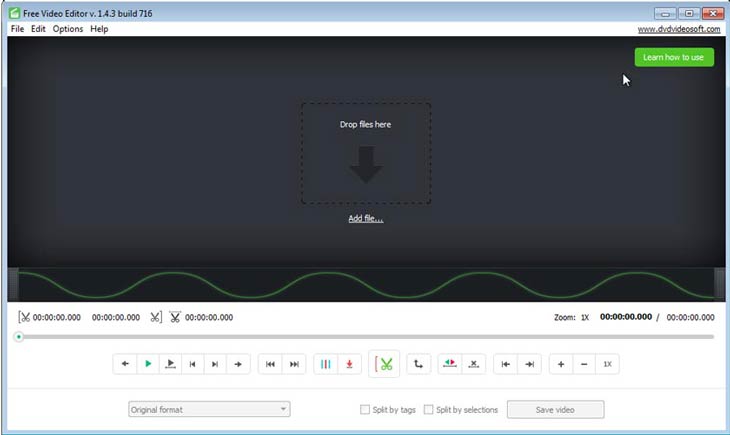 Free Studio video editor