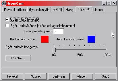 HyperCam egér magyar