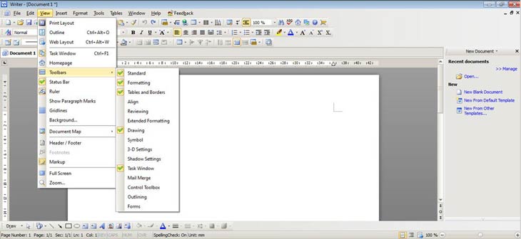 Kingsoft Office Suite Free 2012 Writer
