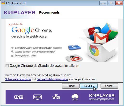 KMPlayer Chrome