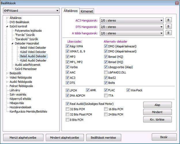 KMPlayer audio decoder