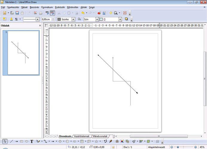 LibreOffice rajz