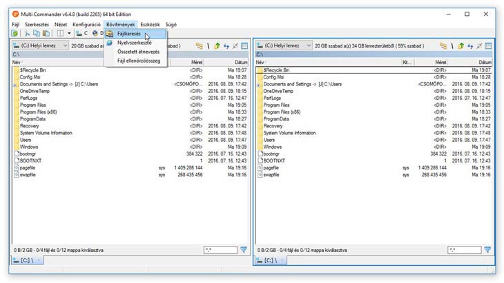 Multi Commander bővítmények