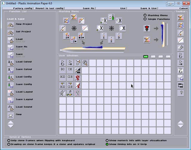 Plastic Animation Paper toll