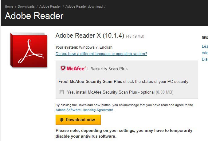 Adobe Reader