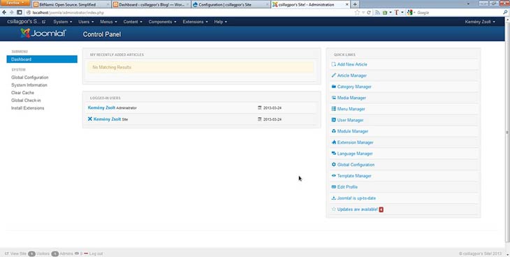 BitNami Joomla