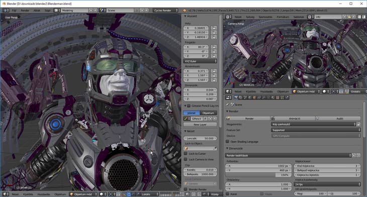 Blender 2.78 Procedural Demo