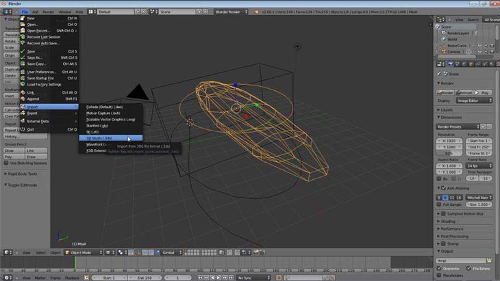 Blender 3D Studio