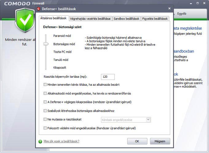 Comodo Firewall  Defense+