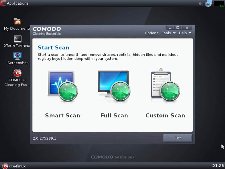Comodo Rescue Disc
