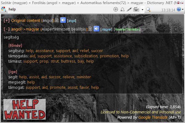 Dictionary .NET magyarul
