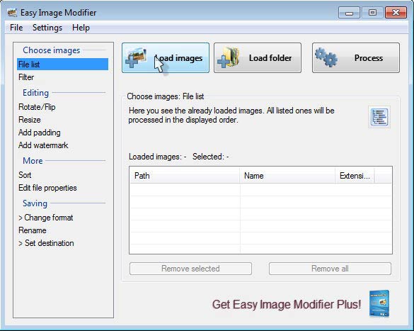 Easy Image Modifier - képszerkesztő