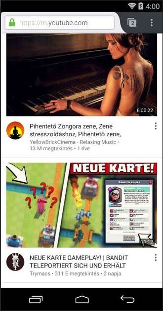 Firefox Android YouTube