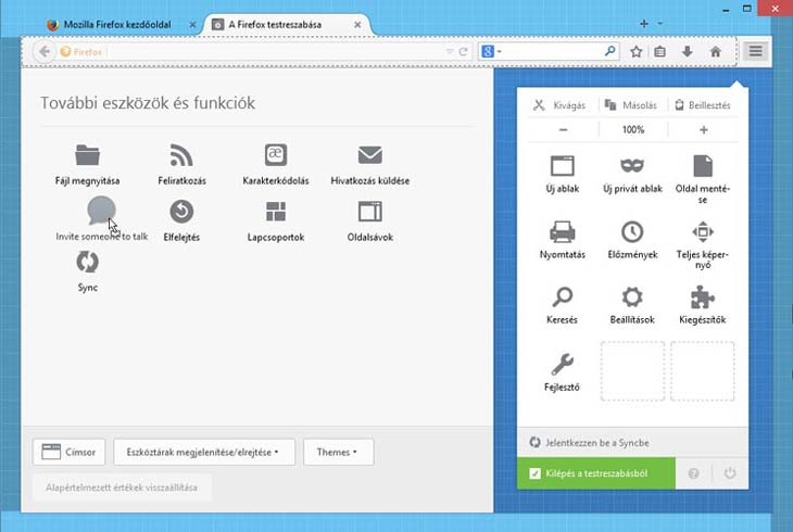 Firefox Hello húzás