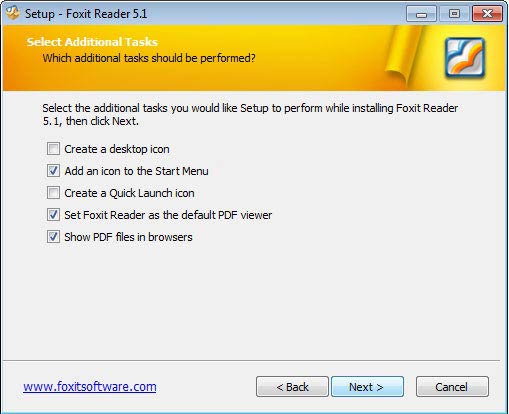 Foxit Reader PDF olvasó