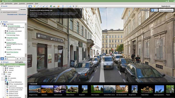 Google Föld Budapest utcanézet