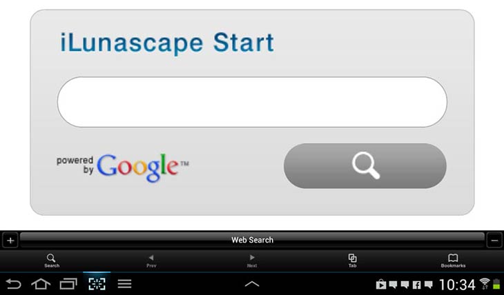 iLunascape Start