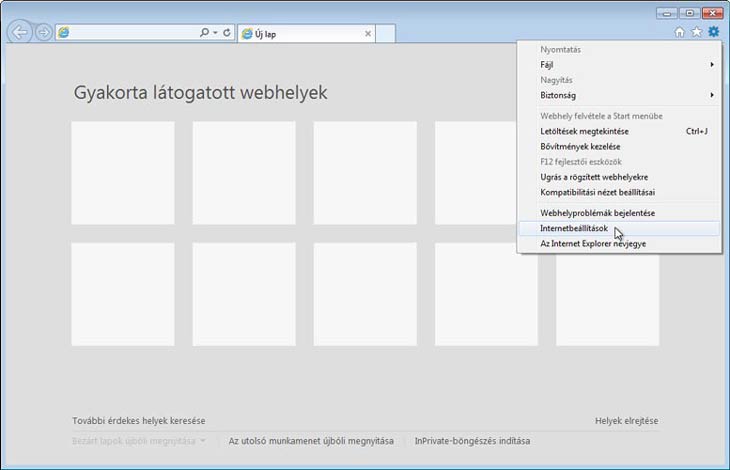 Internet Explorer 11 webhelyek