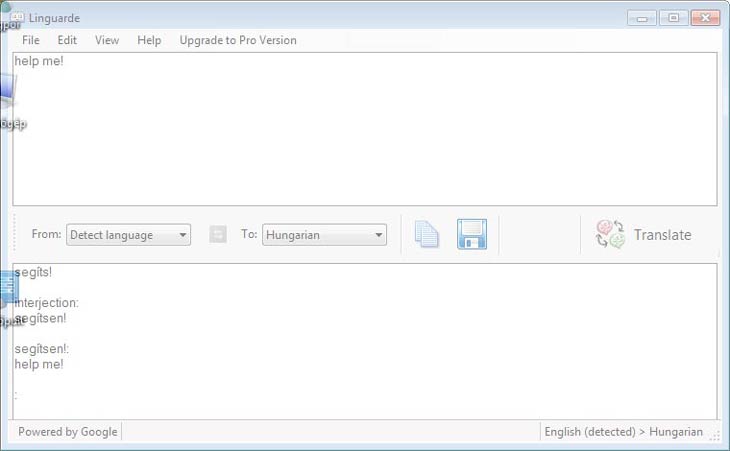 Linguarde átlátszó ablak