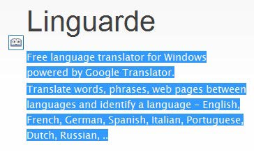 Linguarde kurzor fordítás