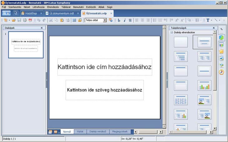 Lotus Symphony bemutató