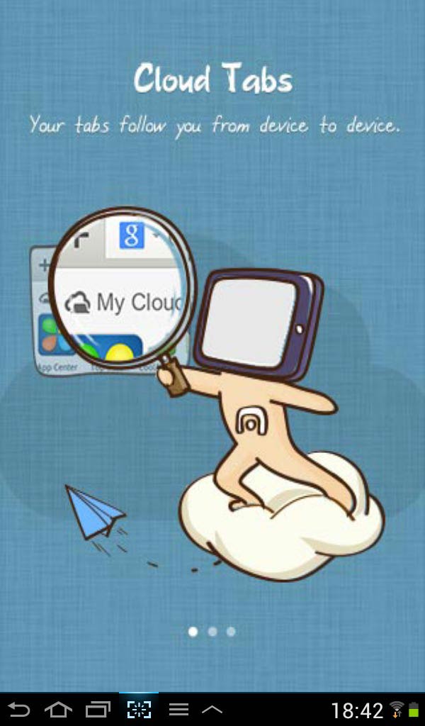 Maxthon for Android Cloud Tabs