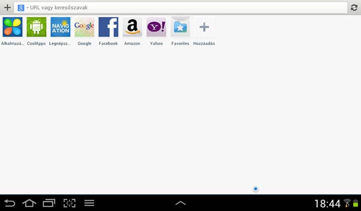 Maxthon for Android alkalmazások