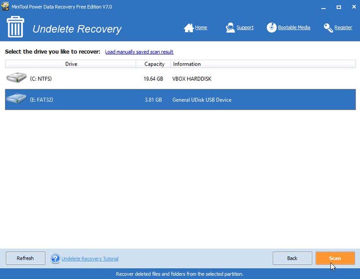 Power Data Recovery lemezek