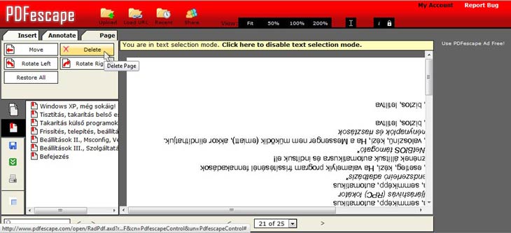 PDFescape 6