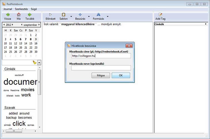 RedNotebook 