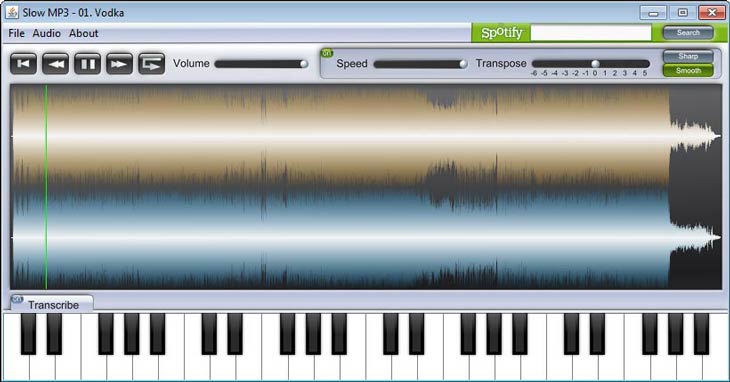 Slow MP3 zene