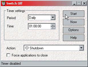 Switch Off angolul