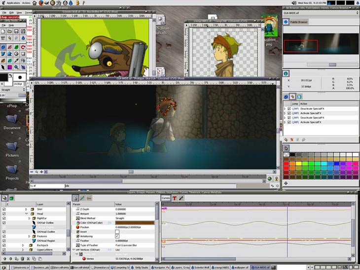 Synfig Animation Studio Linux