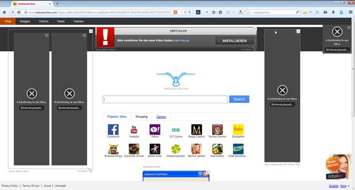 Firefox WebsSearcheszel