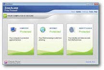 ZoneAlarm Free firewall